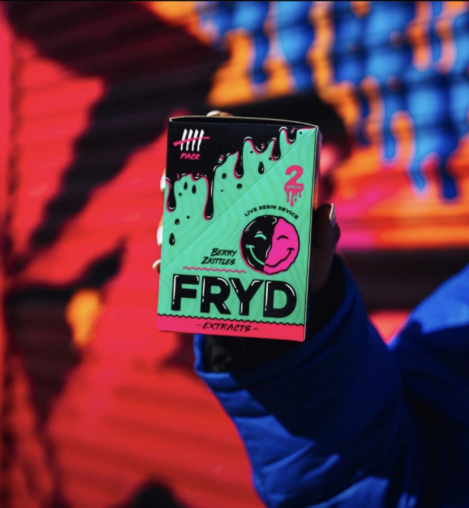 Fryd Extracts Flavors At fryd carts we set high standards by creating variety of fryd flavors, fryd extracts disposables have both the live resins and the liquid diamond fryd. We originally started with 10 fryd flavors of which i can say this are the Top 10 Fryd flavors in demand currently, a few of which are: Berry Zkittles Cack Jactus Pink Starbust Watermelon Gushers Blueberry Zlushie Fryd live resin come in a wide variety of flavors to suit every taste. We later on produced 12 new fryd flavor due to the high demands of fryd disposable. Fryd Dispos also offers a range of CBD options for those looking for the therapeutic benefits of cannabidiol without the psychoactive effects of THC. fryd vape juice . Based on the high demands of peach rings fryd, Berry blow pop fryd and wild baja blast fryd i will say this are the best fryd flavors and will highly recommend for beginners.